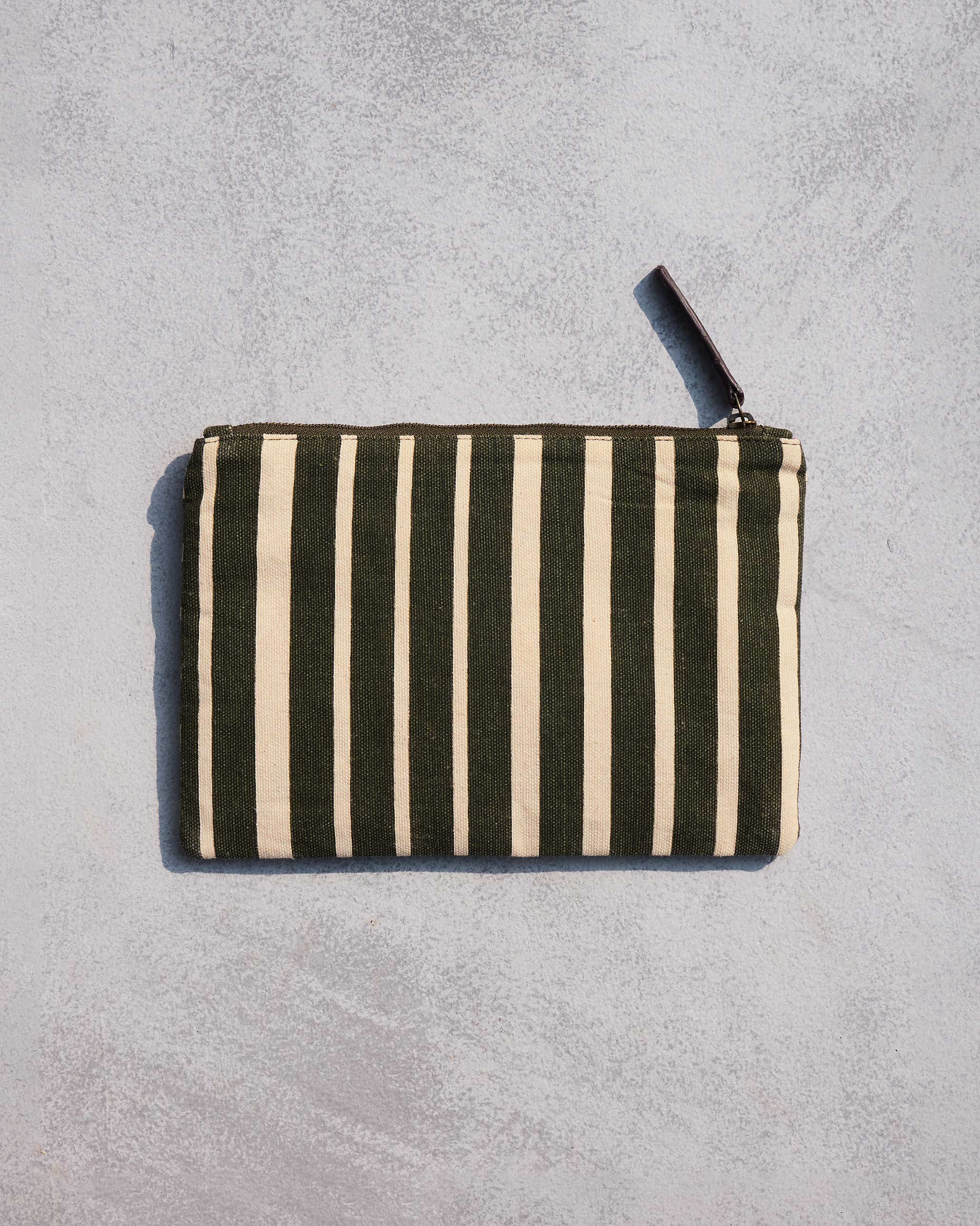 Alphabet E Pouch - Olive Night- - Image 4